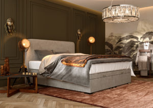 Łóżko tapicerowane Porto